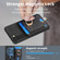 Samsung Galaxy S23 FE 5G Retro Splitable Magnetic Card Bag Leather Phone Case - Black
