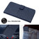 Samsung Galaxy S23 FE 5G Rhombic Texture Leather Phone Case with Lanyard - Blue