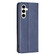 Samsung Galaxy S23 FE 5G Rhombus Texture Magnetic Leather Phone Case - Blue