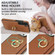 Samsung Galaxy S23 FE 5G Ring Card Litchi Leather Back Phone Case - Brown