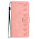 Samsung Galaxy S23 FE 5G Seven Butterflies Embossed Leather Phone Case - Pink
