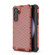 Samsung Galaxy S23 FE 5G Shockproof Honeycomb Phone Case - Red