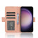 Samsung Galaxy S23 FE 5G Skin Feel Calf Texture Card Slots Leather Phone Case - Pink Samsung Galaxy S23 FE 5G Skin Feel Calf Texture Card Slots Leather Phone Case - Pink