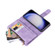 Samsung Galaxy S23 FE 5G Skin Feel Multi-Card Wallet Zipper Leather Phone Case - Purple Samsung Galaxy S23 FE 5G Skin Feel Multi-Card Wallet Zipper Leather Phone Case - Purple