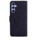 Samsung Galaxy S23 FE 5G Skin Feel Pure Color Flip Leather Phone Case - Black