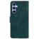 Samsung Galaxy S23 FE 5G Skin Feel Pure Color Flip Leather Phone Case - Green