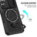 Samsung Galaxy S23 FE 5G Sliding Camshield Magsafe Holder TPU Hybrid PC Phone Case - Black