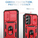 Samsung Galaxy S23 FE 5G Sliding Camshield TPU + PC Phone Case with Holder - Red+Black