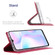 Samsung Galaxy S23 FE 5G ViLi DMX Series TPU + PU Leather Magnetic Phone Case - Rose Red