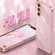 Samsung Galaxy S23 FE 5G XINLI Straight Edge 6D Electroplate TPU Phone Case - Pink