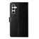 Samsung Galaxy S23 FE 5G Y-shaped Pattern Flip Leather Phone Case - Black