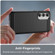 Samsung Galaxy S23 FE Brushed Texture Carbon Fiber TPU Phone Case - Black