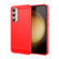 Samsung Galaxy S23 FE Brushed Texture Carbon Fiber TPU Phone Case - Red