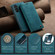 Samsung Galaxy S23 FE CaseMe 013 Multifunctional Horizontal Flip Leather Phone Case - Blue