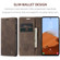 Samsung Galaxy S23 FE CaseMe 013 Multifunctional Horizontal Flip Leather Phone Case - Coffee