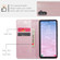 Samsung Galaxy S23 FE CaseMe-003 PU + PC Business Style Crazy Horse Texture Leather Phone Case - Pink