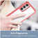 Samsung Galaxy S23 FE Colorful Series Acrylic + TPU Phone Case - Red
