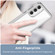 Samsung Galaxy S23 FE Colorful Series Acrylic + TPU Phone Case - Transparent
