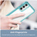 Samsung Galaxy S23 FE Colorful Series Acrylic + TPU Phone Case - Transparent Blue