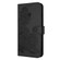 Samsung Galaxy S23 FE Datura Flower Embossed Flip Leather Phone Case - Black