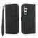 Samsung Galaxy S23 FE Dierfeng Dream Line Leather Phone Case - Black