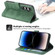 Samsung Galaxy S23 FE Dierfeng Dream Line Leather Phone Case - Green