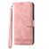 Samsung Galaxy S23 FE Dierfeng Dream Line Leather Phone Case - Pink
