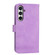 Samsung Galaxy S23 FE Dierfeng Dream Line Leather Phone Case - Purple