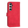 Samsung Galaxy S23 FE Dierfeng Dream Line Leather Phone Case - Red