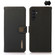 Samsung Galaxy S23 FE KHAZNEH Custer Genuine Leather RFID Phone Case - Black