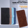 Samsung Galaxy S23 FE Skin Feeling Oil Leather Texture PU + TPU Phone Case - Brown