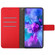 Motorola Edge+ 2023 Pro Rhombic Grid Texture Leather Phone Case - Red