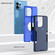 Motorola Edge+ 2023 2 in 1 Magnetic PC + TPU Phone Case - Blue+Blue Green