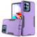 Motorola Edge+ 2023 2 in 1 Magnetic PC + TPU Phone Case - Purple+Black