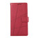 Motorola Edge+ 2023 PU Genuine Leather Texture Embossed Line Phone Case - Red