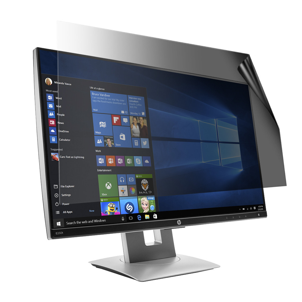 HP EliteDisplay Touch Monitor E230t Screen Protector - Privacy Lite