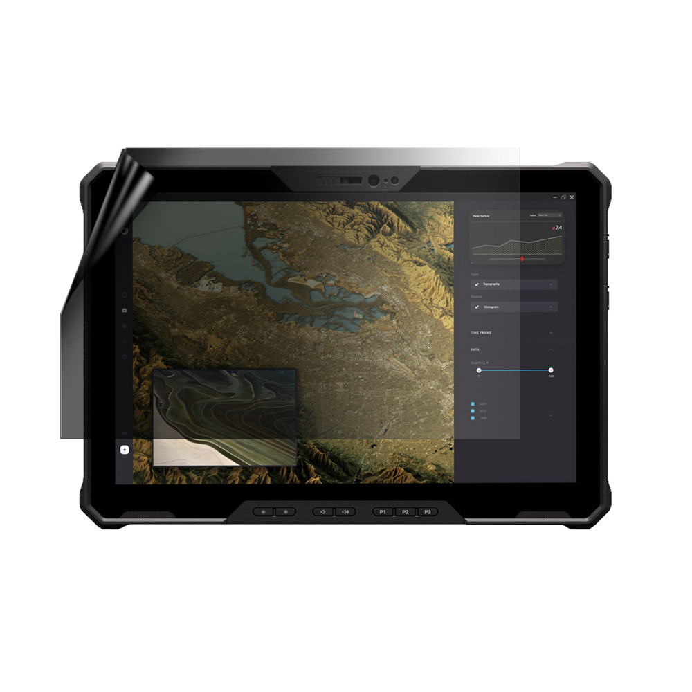 BROTECT Glas Screen Protector voor Dell Latitude 7230 Rugged Extreme Schermbeschermer [9H Hardheid, Beschermglas-Folie niet Gehard Glas