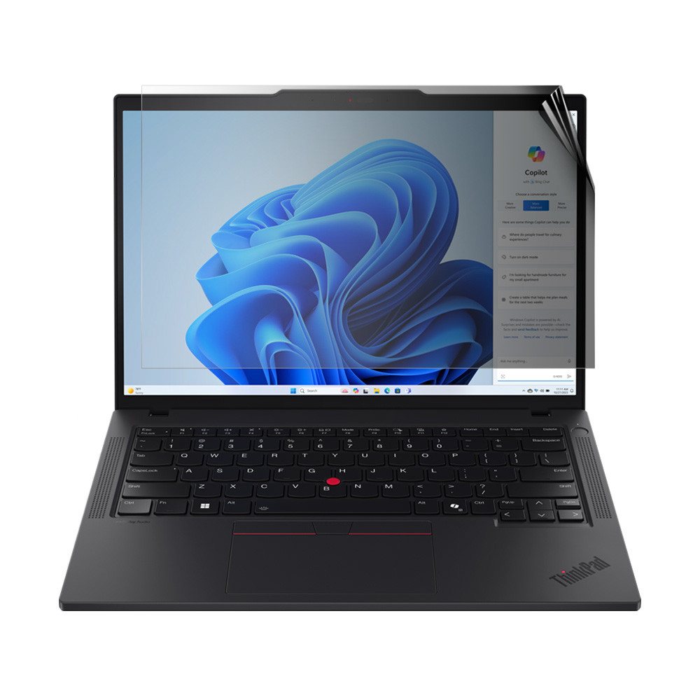 VacFun Lot De 3 Films De Protection D'Écran Pour Lenovo ThinkPad T14 Gen 5 14 Pouces - Protecteur TPU Haute Définition, Anti-Rayures