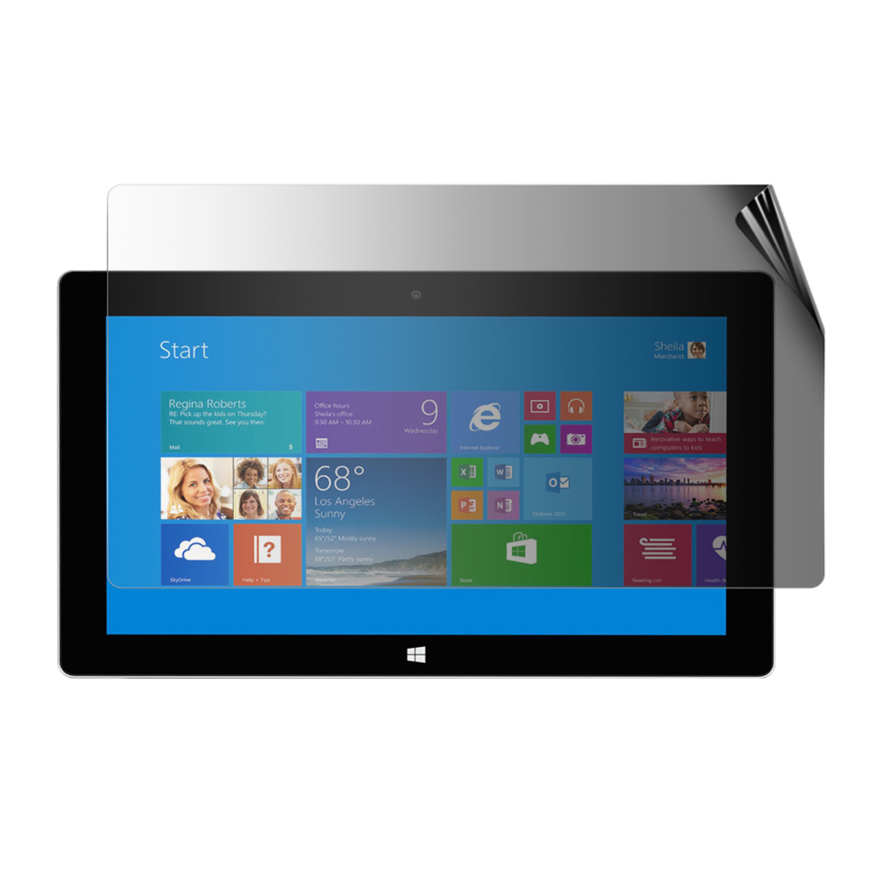 Microsoft Surface Pro 2 Screen Protector - Privacy