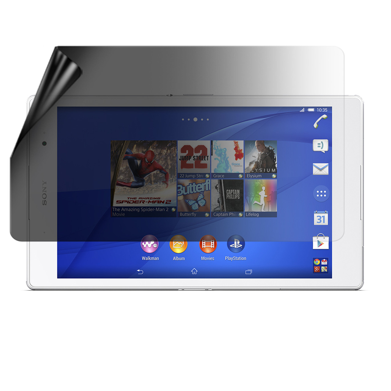 Sony Xperia Z3 Tablet Compact Screen Protector - Privacy Lite