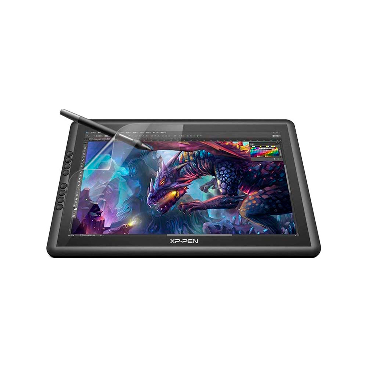 XP-PEN Artist Pro 16 Drawing Tablet with Screen 15.6 Inch Drawing Display  Full Laminated Graphics Pen Display & XP-PEN 3 in 1 Cable for Artist 12  (2nd