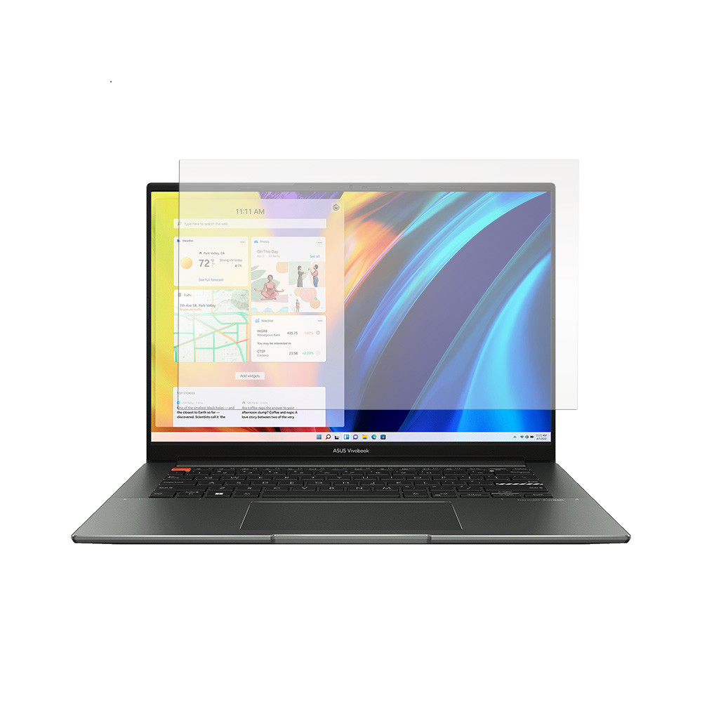 atFoliX Film Protection d'écran compatible avec Asus VivoBook S14 OLED M3402 Protecteur d'écran, ultra-clair FX Écran protecteur (2X
