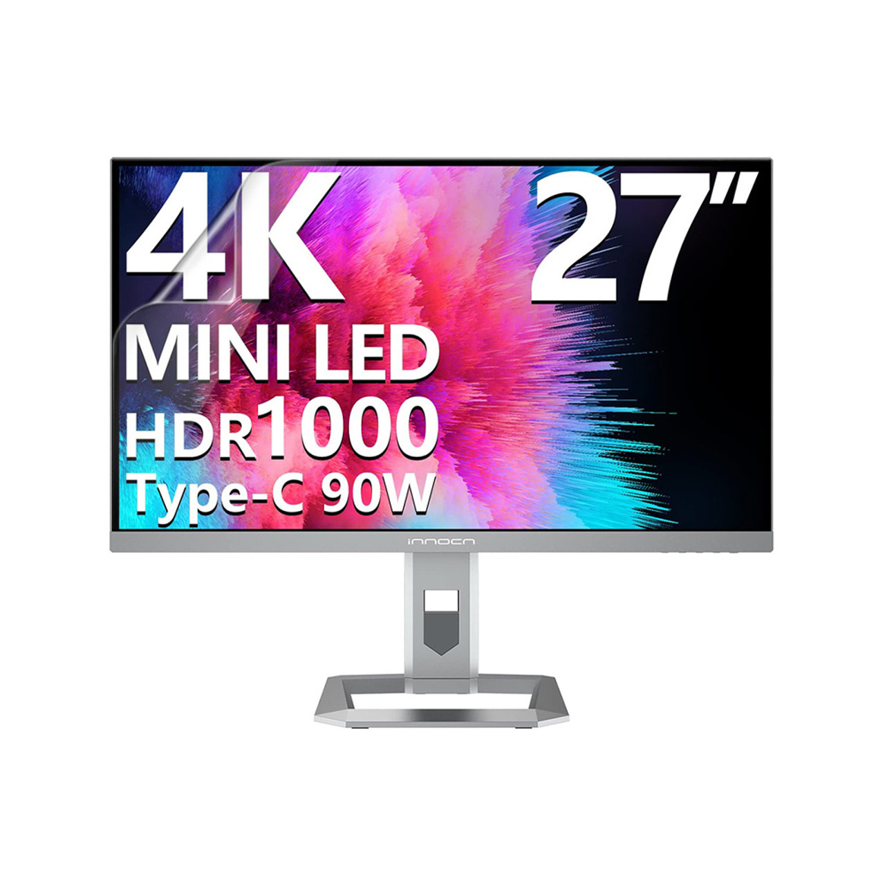 ミニLED 4Kモニター INNOCN M2U 4K 27インチ 液晶不良 - ディスプレイ