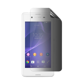 Sony Xperia E3 Privacy Screen Protector