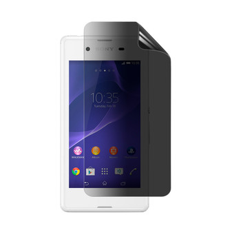 Sony Xperia E3 Privacy Plus Screen Protector