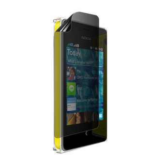 Nokia Asha 502 Dual Sim Privacy Plus Screen Protector