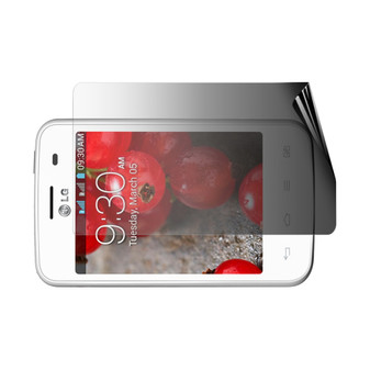 LG Optimus L2 II E435 Privacy (Landscape) Screen Protector