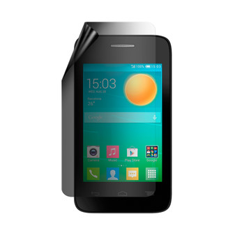 Alcatel Onetouch Pop D1 Privacy Lite Screen Protector