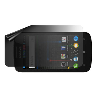 Lenovo A690 Privacy Lite (Landscape) Screen Protector