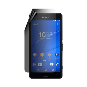 Sony Xperia Z3 Compact Privacy Lite Screen Protector